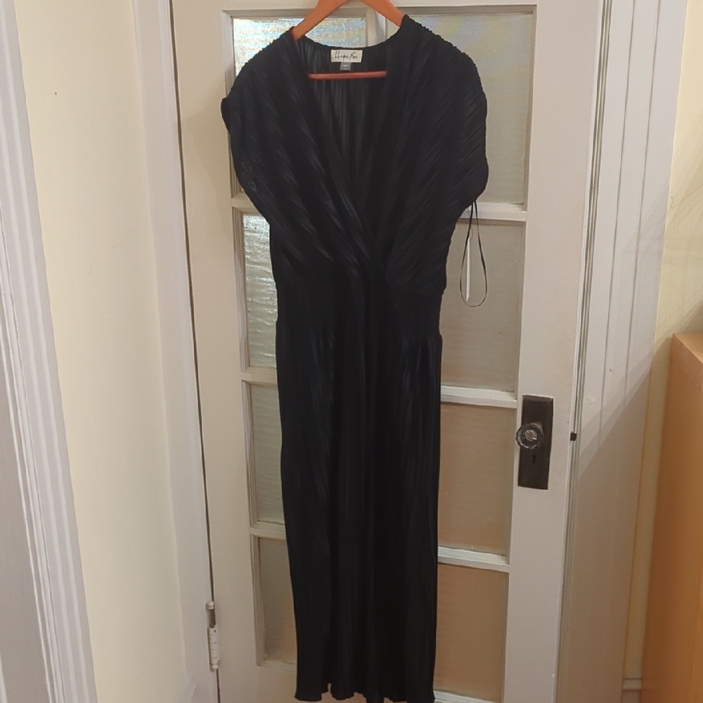 Harper Rose Black Midi Dress